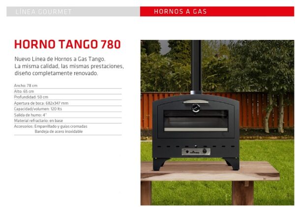 Horno Tromen Gas Tango 780 - Imagen 4