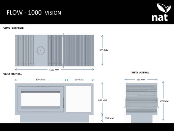 Salamandra NAT  FLOW 1000 VISION - Imagen 5