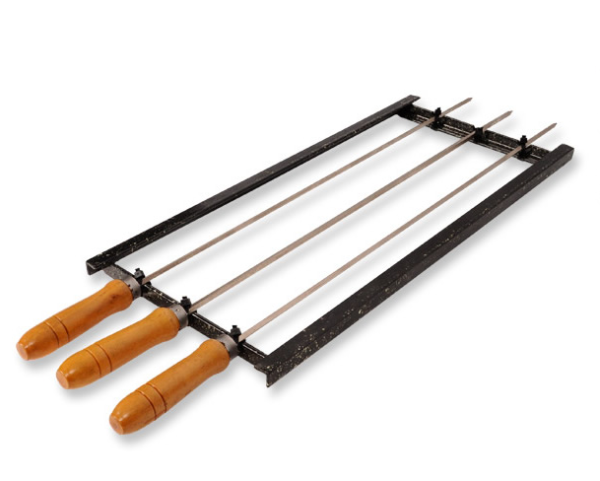 Modulo brochette para parrilla