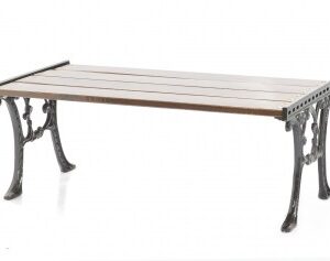 Mesa jardin rectangular