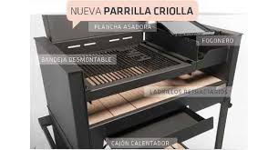 Parrilla rodante Tromen Criolla - Imagen 2
