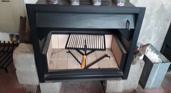 Parrilla para Hogar regulable en altura